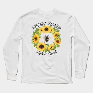 Farm Market Sunflowers B2 Long Sleeve T-Shirt